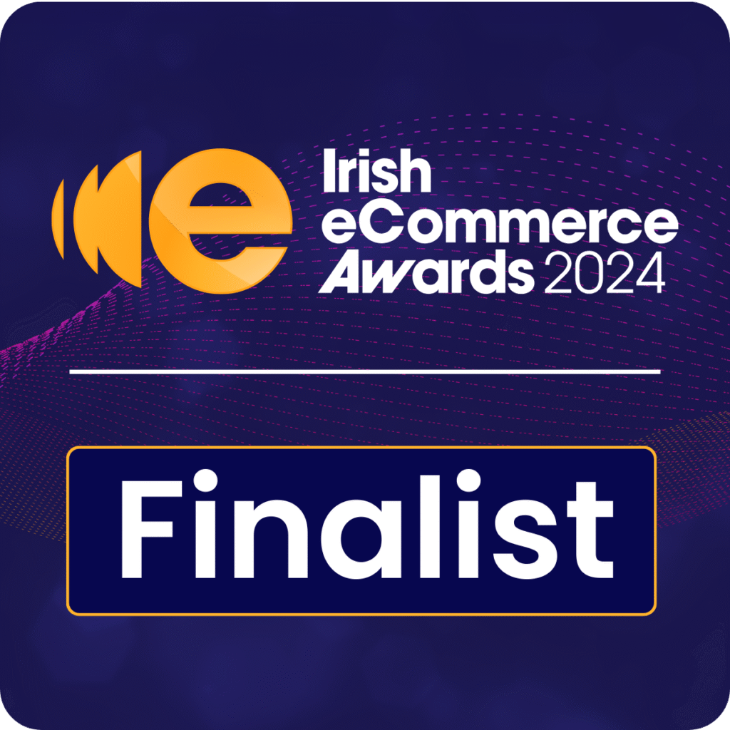 Irish eCommerce Awards 2024 Finalist Badge